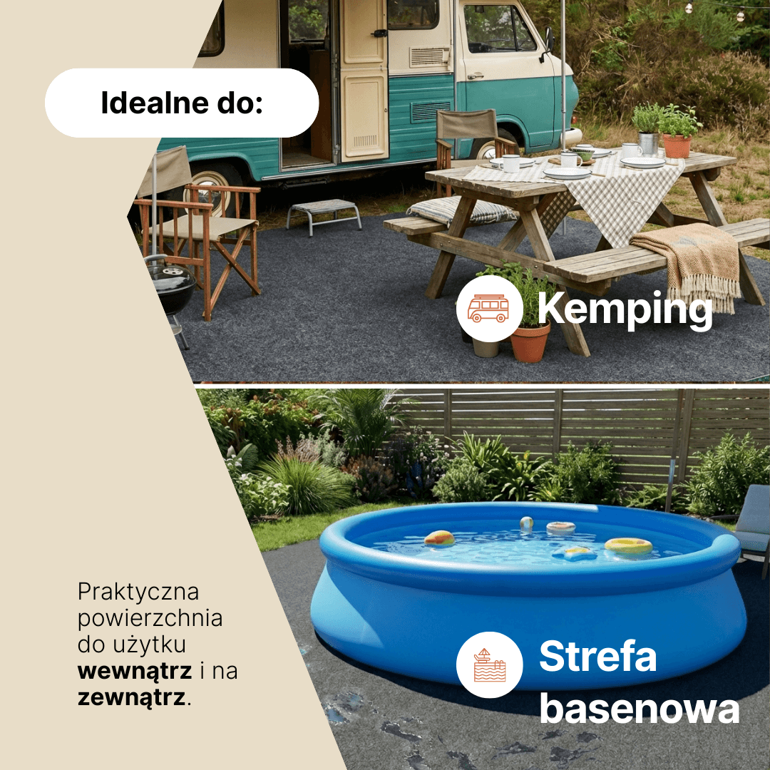 Sztuczna Trawa Pemba Szara 4mm