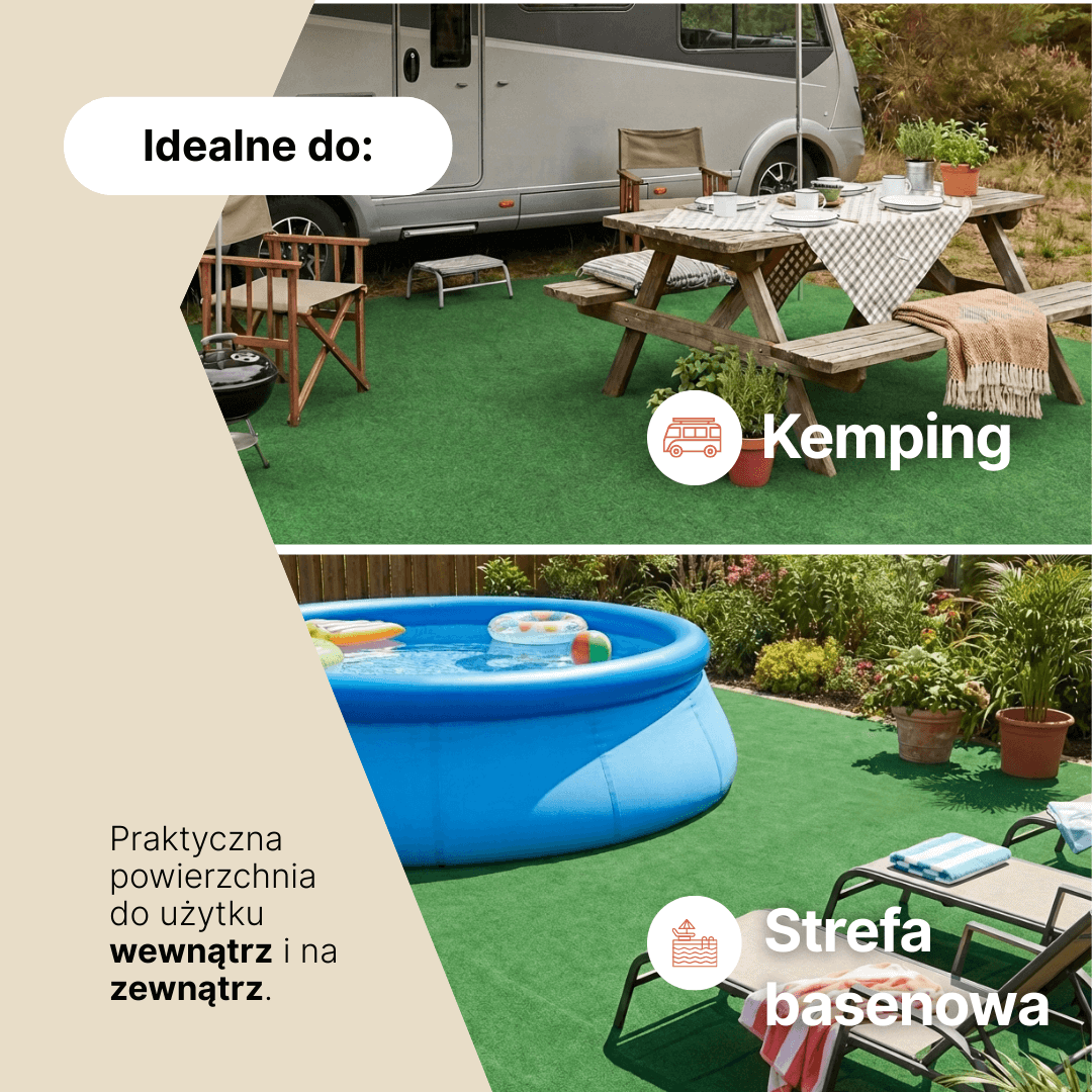 Sztuczna Trawa Pemba Zielona 4mm