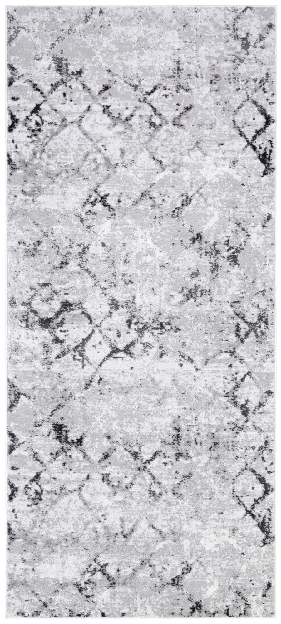 Chodnik Sky Szary Geometryczny Diamenty