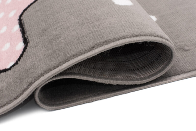 Dywan Dziecięcy Baby Szary Gwiazdy