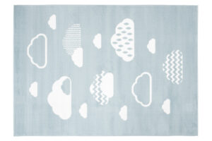 Dywan Dziecięcy Baby Niebieski Chmury
