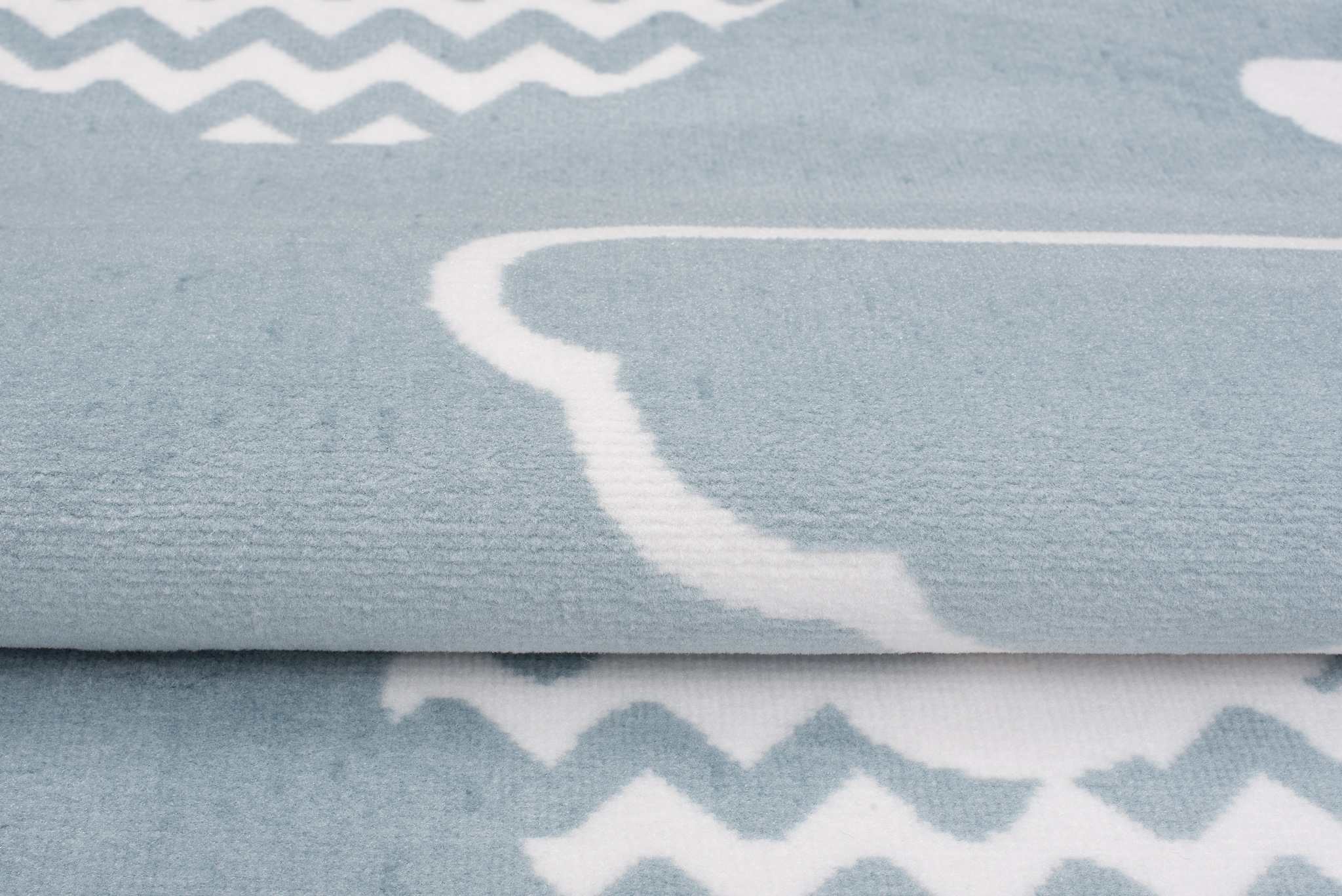 Dywan Dziecięcy Baby Niebieski Chmury