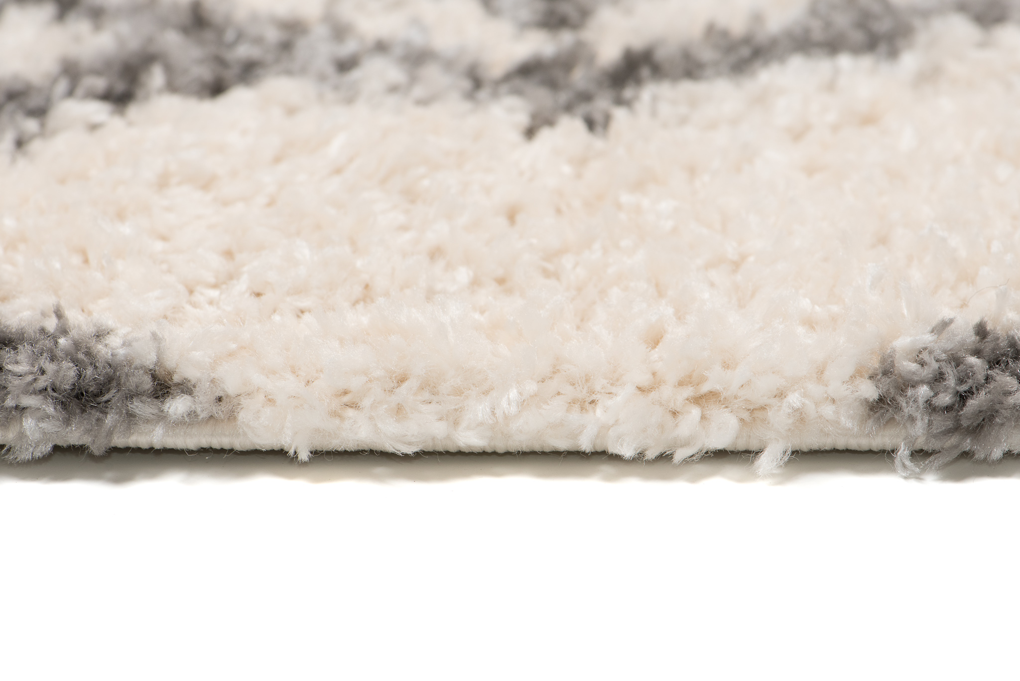 Dywan Versay Kremowy Szary Etniczny z Frędzlami