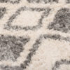 Dywan Versay Kremowy Szary Etniczny z Frędzlami