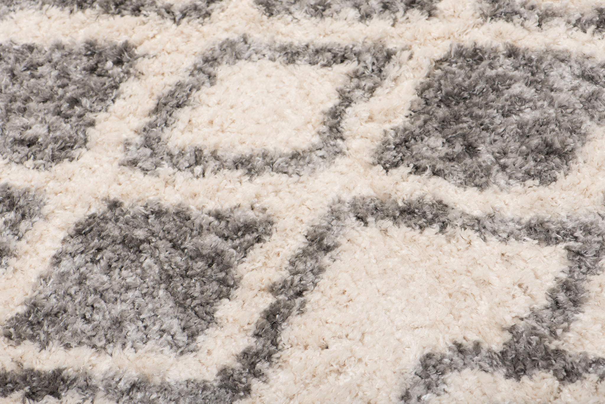 Dywan Versay Kremowy Szary Etniczny z Frędzlami