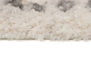 Dywan Versay Kremowy Szary Aztecki z Frędzlami