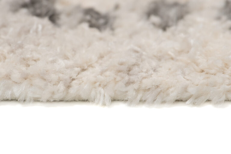 Dywan Versay Kremowy Szary Aztecki z Frędzlami