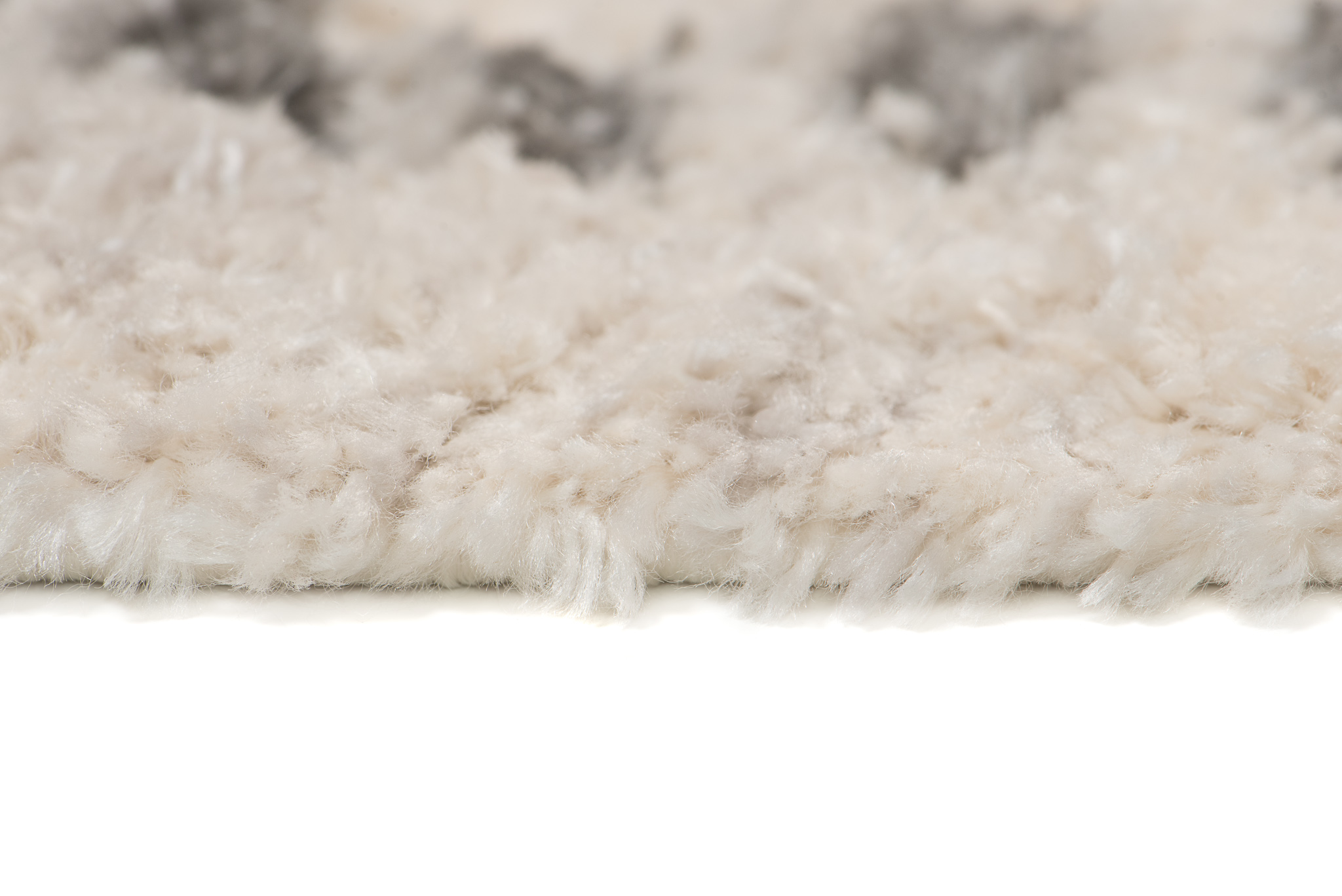 Dywan Versay Kremowy Szary Aztecki z Frędzlami