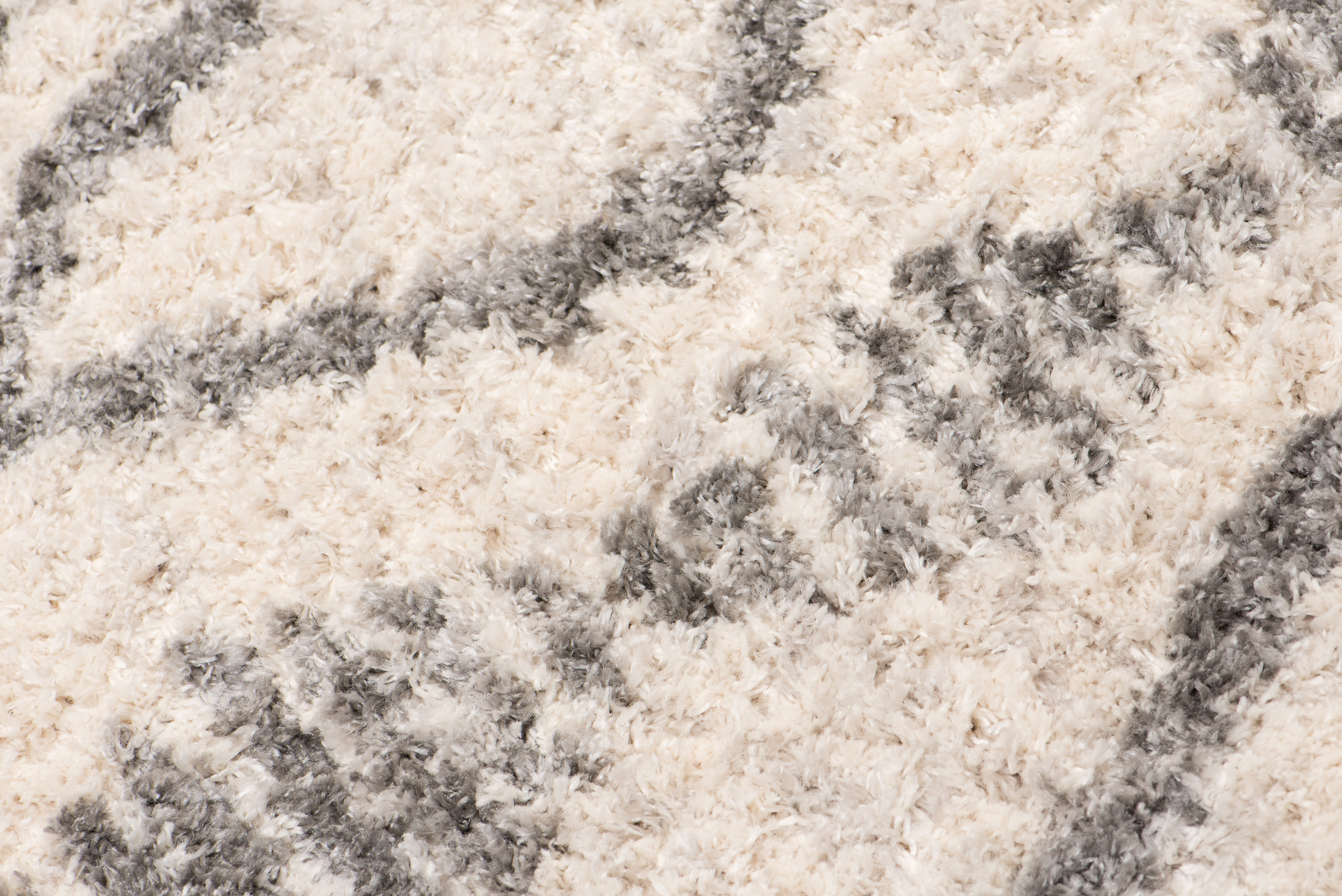 Dywan Versay Kremowy Szary Aztecki z Frędzlami