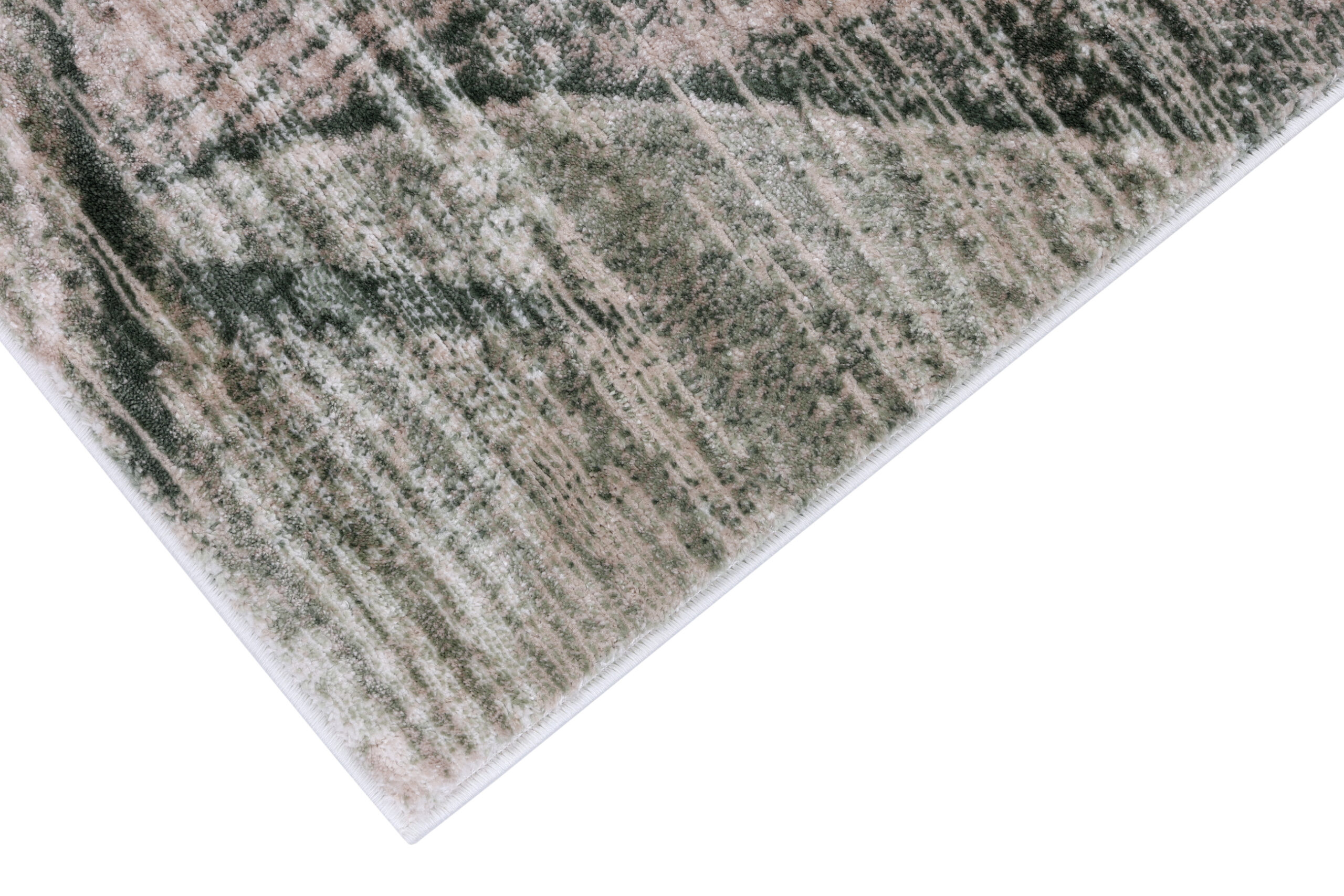 Dywan Como Beżowy Zielony Abstrakcyjny