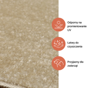 Dywan Mono Indoor Outdoor Jasny Szary