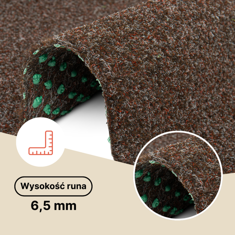 Sztuczna Trawa Garden Brązowa 7mm