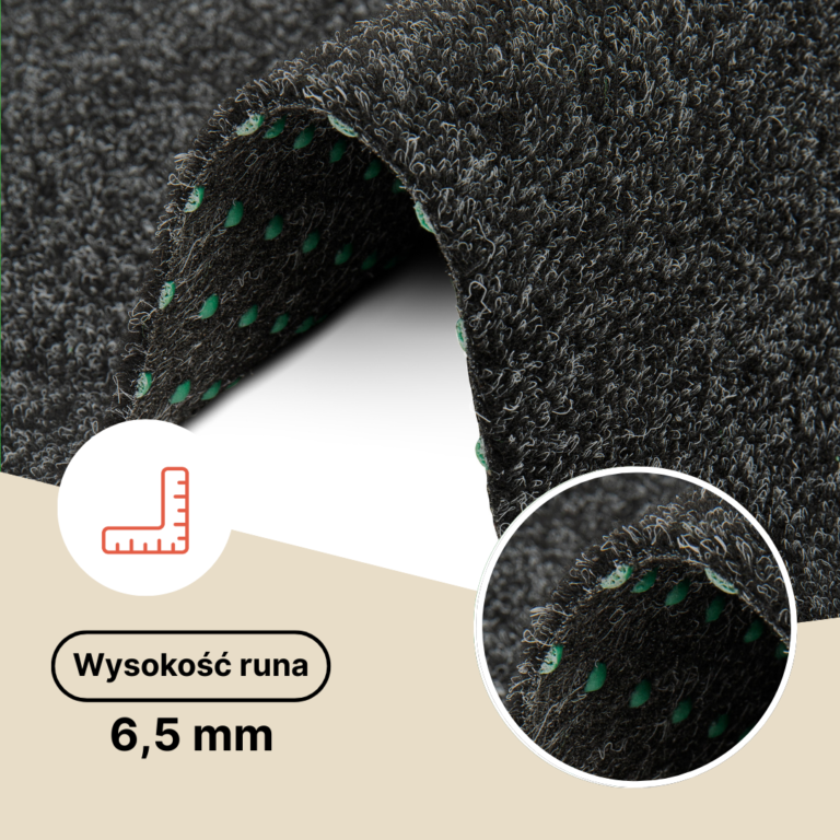 Sztuczna Trawa Garden Antracytowa 7mm