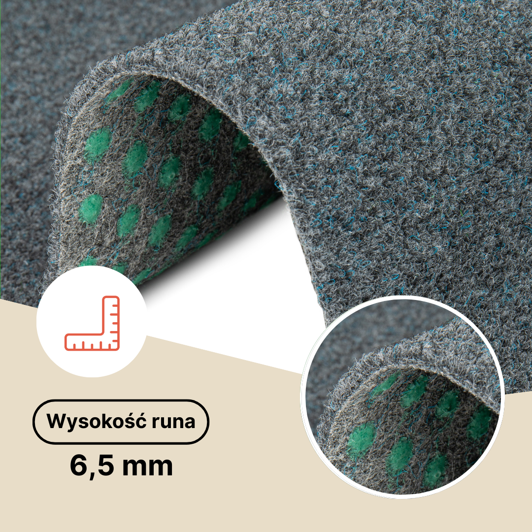 Sztuczna Trawa Garden Szara 7mm