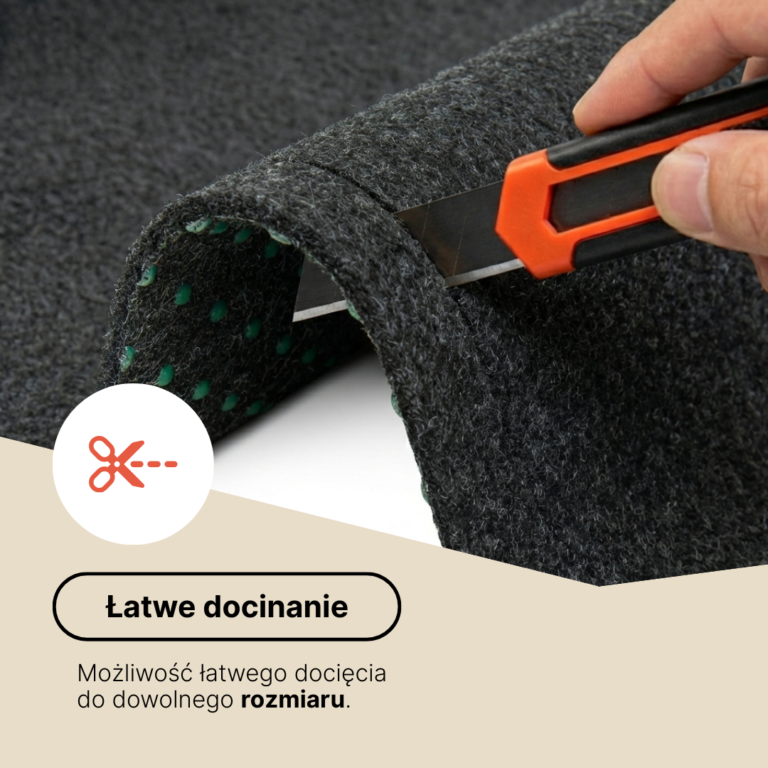 Sztuczna Trawa Garden Antracytowa 7mm