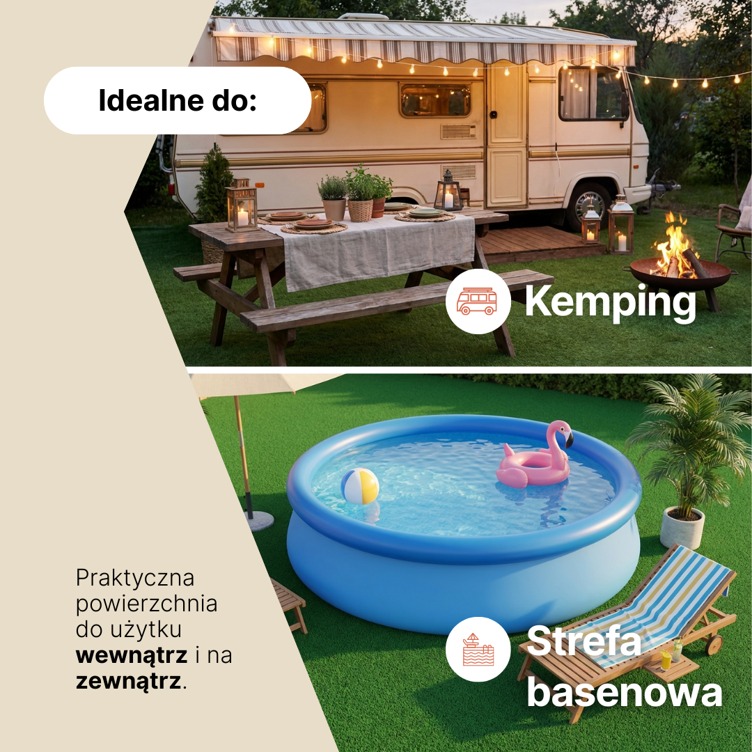 Sztuczna Trawa Taifo Zielona 6mm