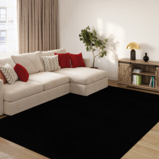 Dywan Mono Indoor Outdoor Czarny