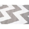 Dywan Firet Szary Biały ZygZaki