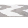 Dywan Firet Szary Biały ZygZaki