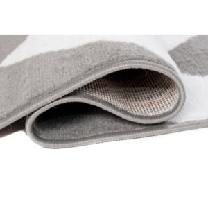 Dywan Firet Szary Biały ZygZaki