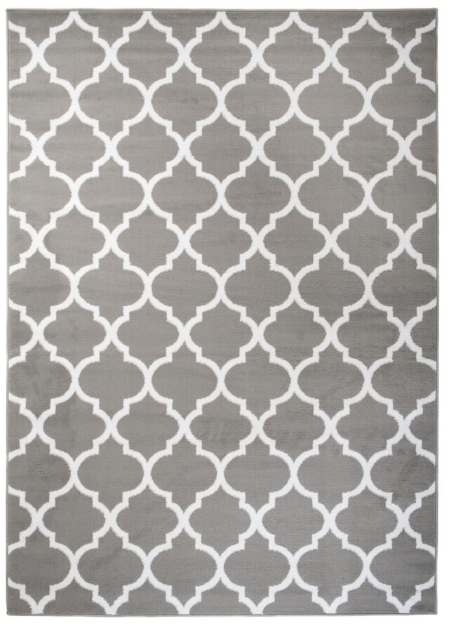 Dywan Firet Szary Trellis