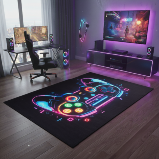 Dywan Cosmo Game Wielokolorowy Pad Antypoślizgowy