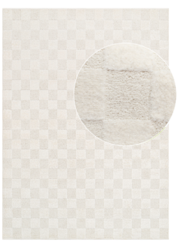 Dywan Terra Kremowy Krata