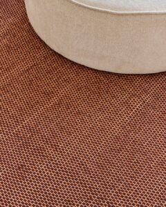 Dywan Wełniany Loni Ciemny Brązowy