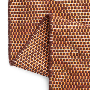 Dywan Wełniany Loni Ciemny Brązowy