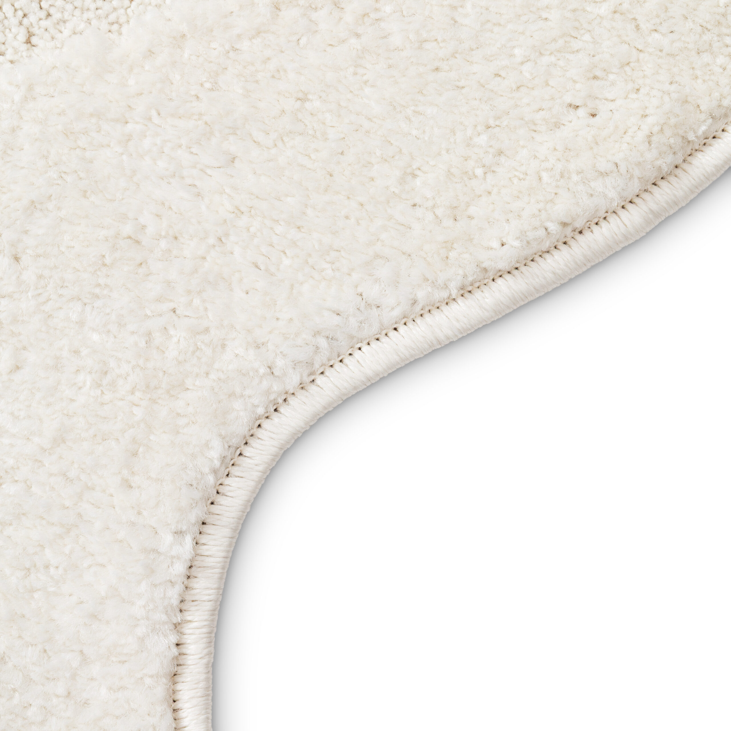 Dywan Terra Kremowy Fala Nieregularny Kształt