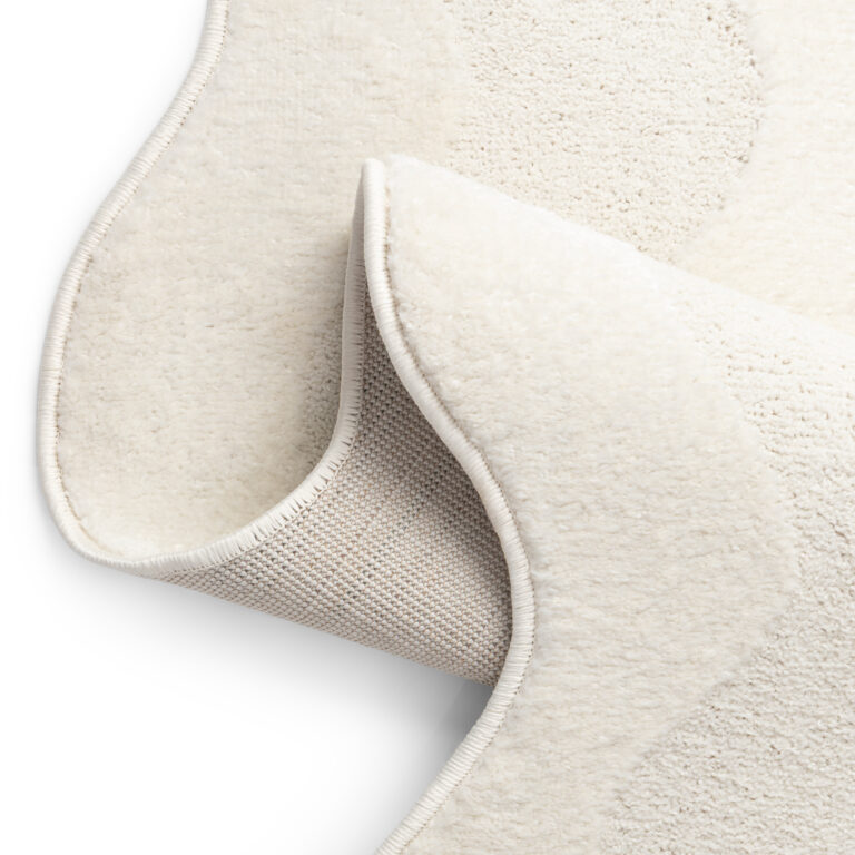 Dywan Terra Kremowy Fala Nieregularny Kształt