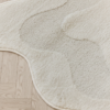 Dywan Terra Kremowy Fala Nieregularny Kształt