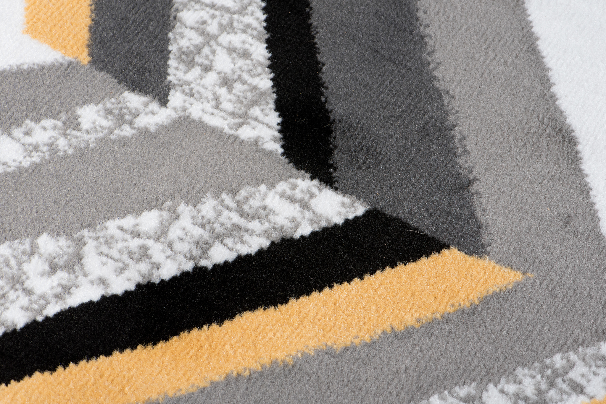 Chodnik Maya Szary Żółty Geometryczny Linie