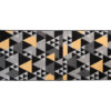 Chodnik Maya Szary Żółty Geometryczny Trójkąty