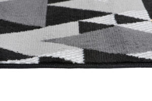 Chodnik Maya Szary Żółty Geometryczny Trójkąty