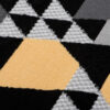 Chodnik Maya Szary Żółty Geometryczny Trójkąty