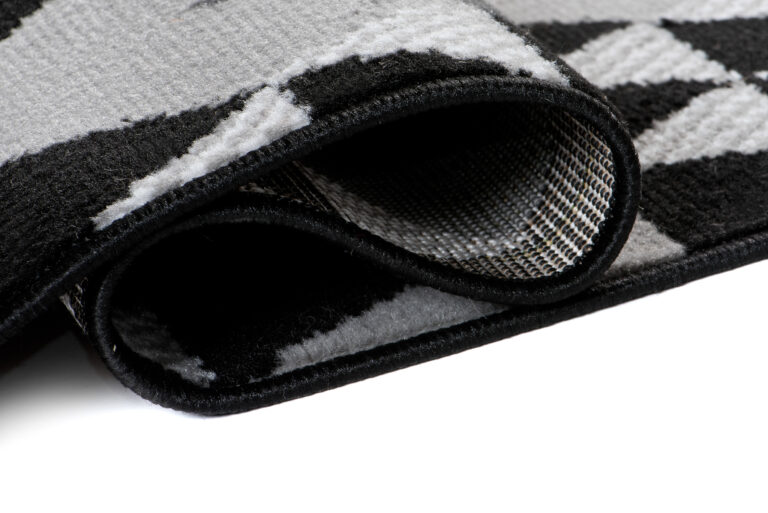 Chodnik Maya Szary Żółty Geometryczny Trójkąty