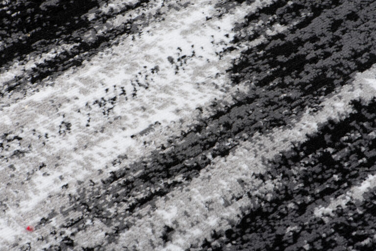 Chodnik Maya Szary Czarny Abstrakcyjny