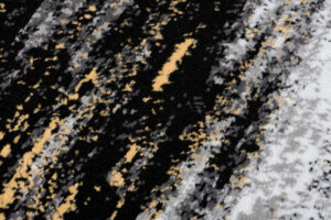 Chodnik Maya Szary Czarny Żółty Abstrakcyjny