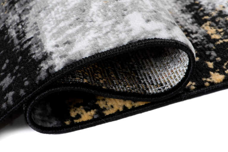 Chodnik Maya Szary Czarny Żółty Abstrakcyjny