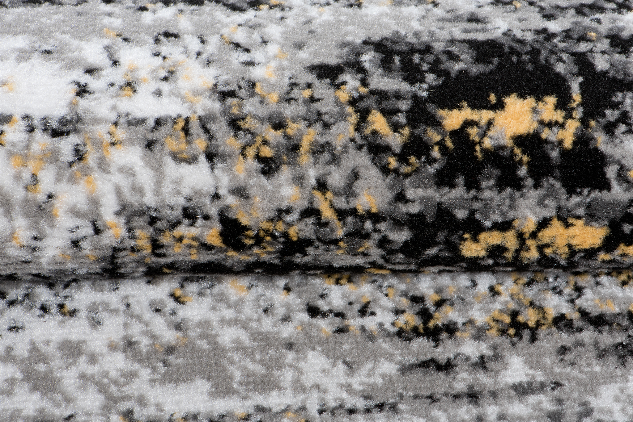 Chodnik Maya Szary Czarny Żółty Abstrakcyjny