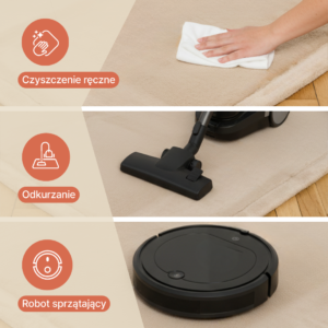 Dywan Dziecięcy Fluffin Beżowy