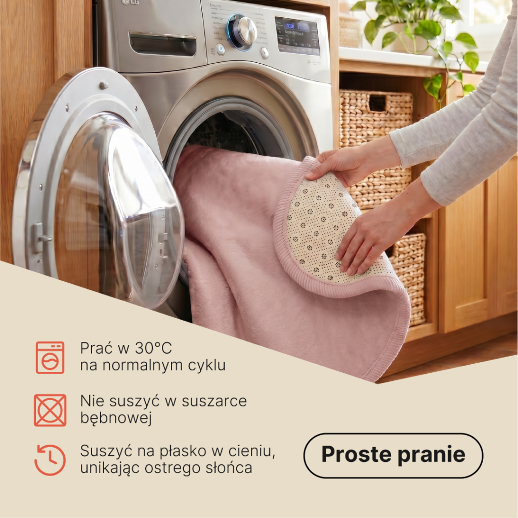 Dywan Dziecięcy Fluffin Okrągły Różowy