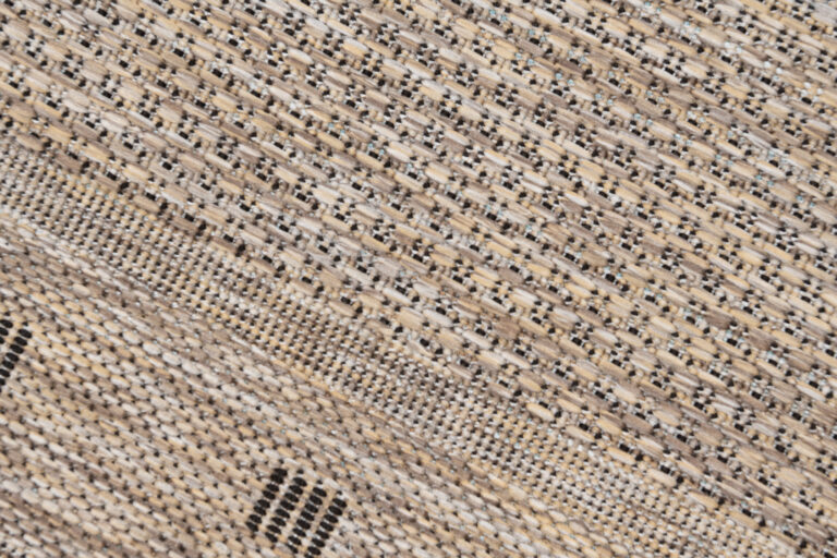 Chodnik Melissa Brązowy Ramka Indoor Outdoor