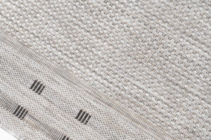 Chodnik Melissa Szary Ramka Indoor Outdoor