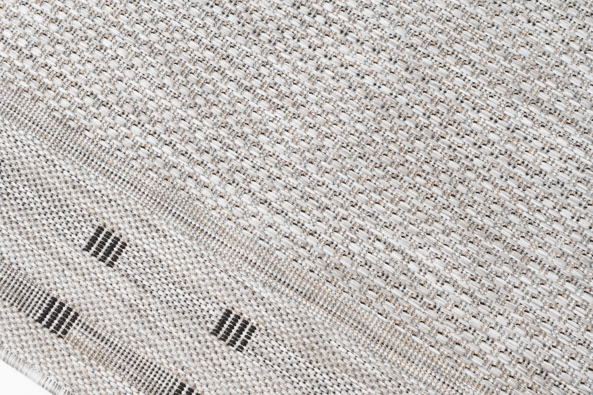 Chodnik Melissa Szary Ramka Indoor Outdoor