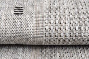 Chodnik Melissa Szary Ramka Indoor Outdoor