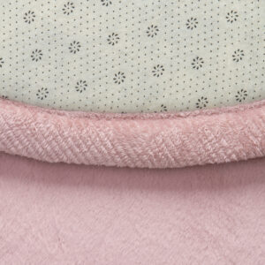 Dywan Dziecięcy Fluffin Okrągły Różowy