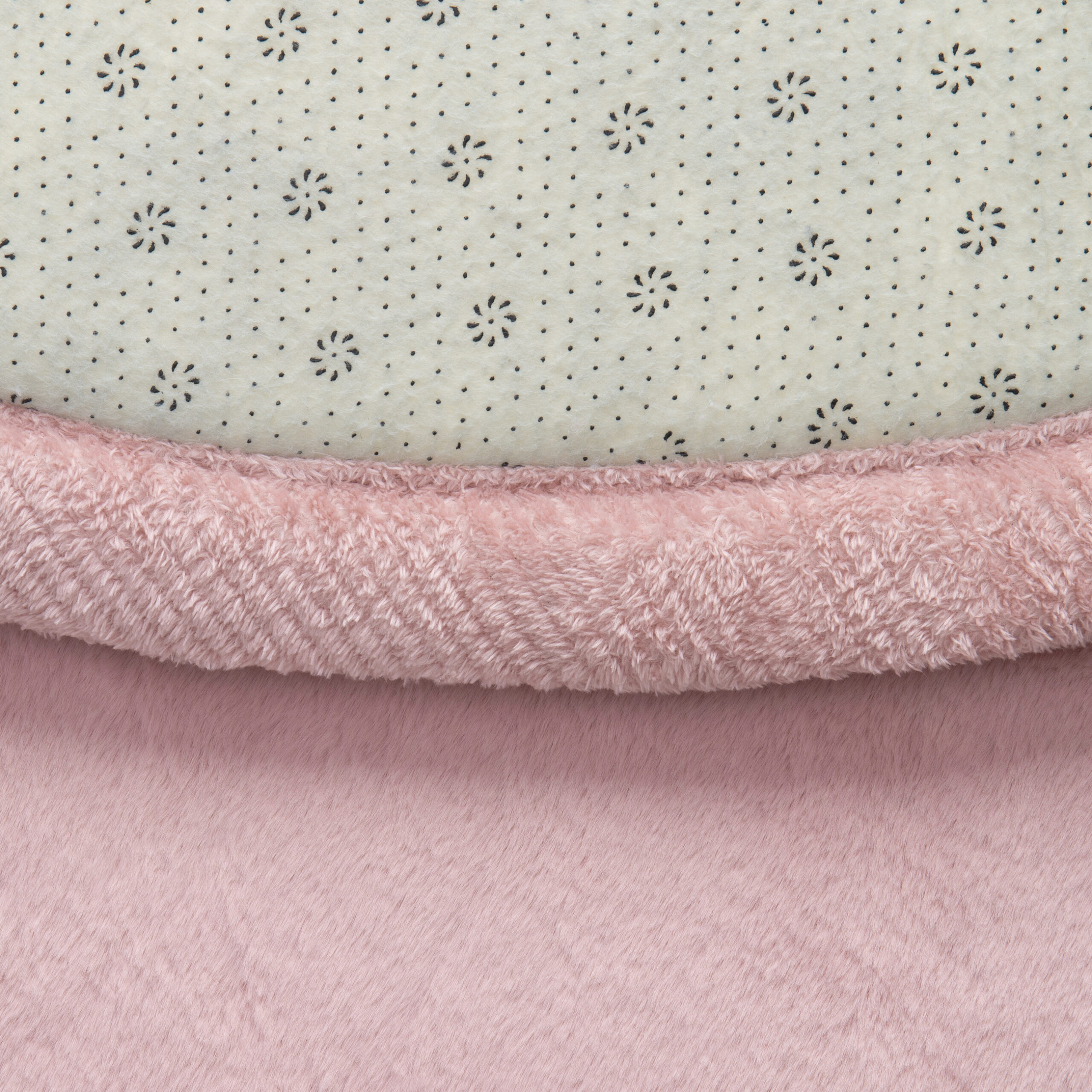 Dywan Dziecięcy Fluffin Okrągły Różowy