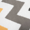 Chodnik Maya Szary Żółty Geometryczny ZygZak